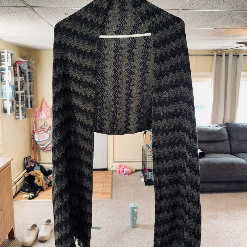 Chevron Patterned Scarf